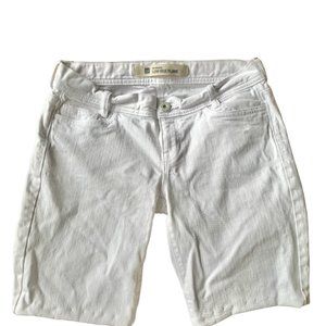 GAP Low Rise Flare Jean Shorts